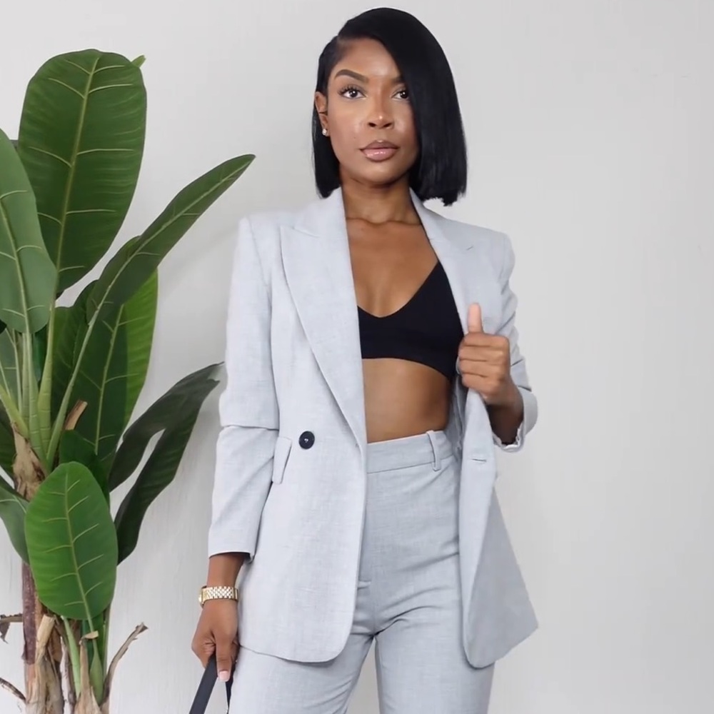 ZARA TAILORED DOUBLE BREASTED BLAZER